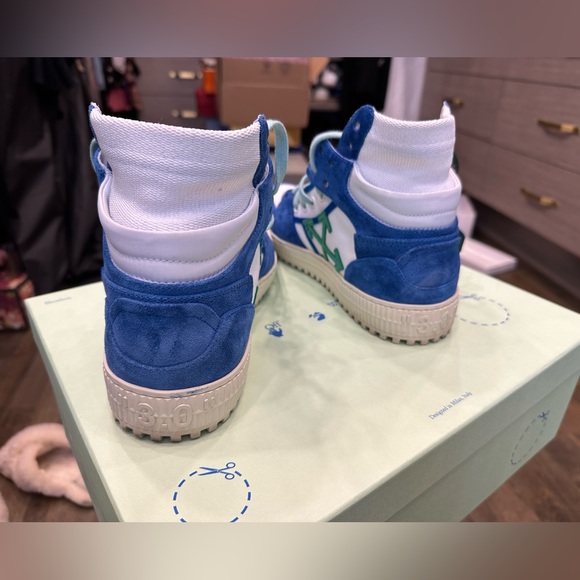 OFF-WHITE Blue High Off-Court 3.0 Sneakers - Picture 5 of 9